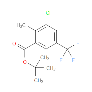 tert-butyl 3-chloro-2-methyl-5-(trifluoromethyl)benzoate