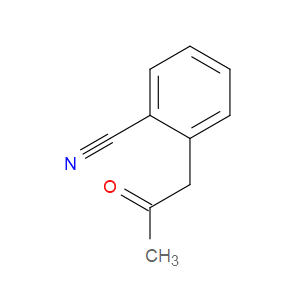 2-(2-Oxopropyl)benzonitrile