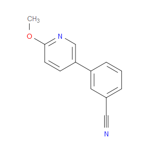 3-(6-Methoxy-3-pyridinyl)benzonitrile