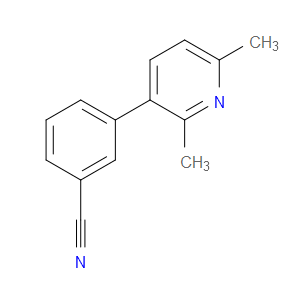 Benzonitrile, 3-(2,6-dimethyl-3-pyridinyl)-
