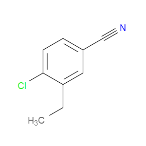 4-Chloro-3-ethylbenzonitrile