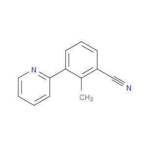 Benzonitrile, 2-methyl-3-(2-pyridinyl)-
