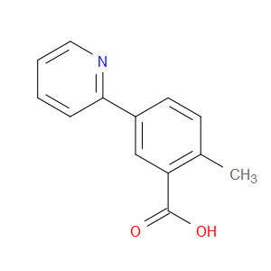 Benzoic acid, 2-methyl-5-(2-pyridinyl)-