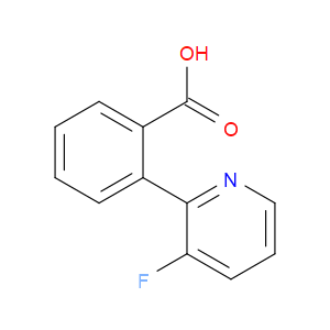 Benzoic acid, 2-(3-fluoro-2-pyridinyl)-