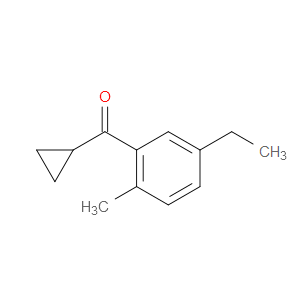 cyclopropyl(5-ethyl-2-methylphenyl)methanone