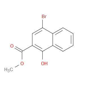 methyl 4-bromo-1-hydroxy-2-naphthoate