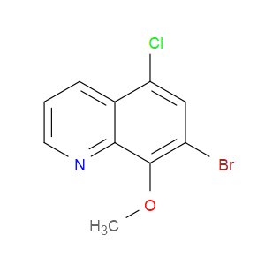 7-Bromo-5-chloro-8-methoxyquinoline