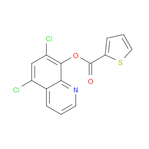 5,7-Dichloro-8-quinolinyl 2-thiophenecarboxylate