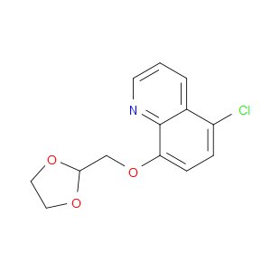 5-Chloro-8-(1,3-dioxolan-2-ylmethoxy)quinoline