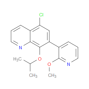 5-Chloro-7-(2-methoxy-3-pyridinyl)-8-(1-methylethoxy)quinoline