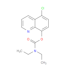 Carbamic acid, diethyl-, 5-chloro-8-quinolinyl ester