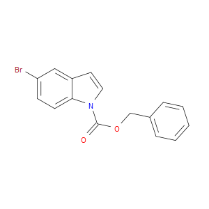 Phenylmethyl 5-bromo-1H-indole-1-carboxylate
