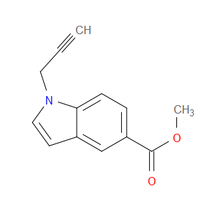 Methyl 1-(2-propyn-1-yl)-1H-indole-5-carboxylate