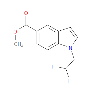 Methyl 1-(2,2-difluoroethyl)-1H-indole-5-carboxylate