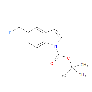 1,1-Dimethylethyl 5-(difluoromethyl)-1H-indole-1-carboxylate