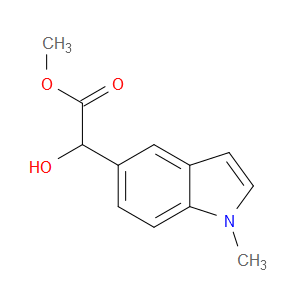Methyl α-hydroxy-1-methyl-1H-indole-5-acetate