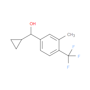 cyclopropyl(3-methyl-4-(trifluoromethyl)phenyl)methanol