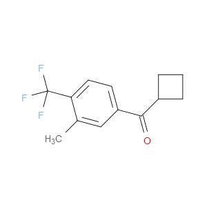 cyclobutyl(3-methyl-4-(trifluoromethyl)phenyl)methanone