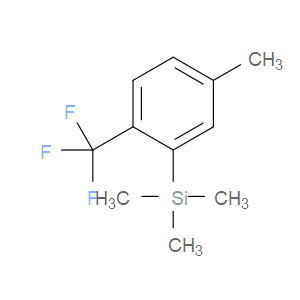trimethyl(5-methyl-2-(trifluoromethyl)phenyl)silane
