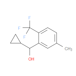 cyclopropyl(5-methyl-2-(trifluoromethyl)phenyl)methanol