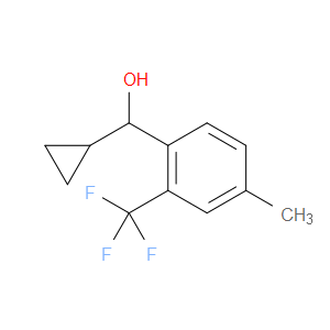 cyclopropyl(4-methyl-2-(trifluoromethyl)phenyl)methanol