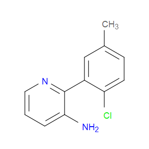 2-(2-Chloro-5-methylphenyl)-3-pyridinamine