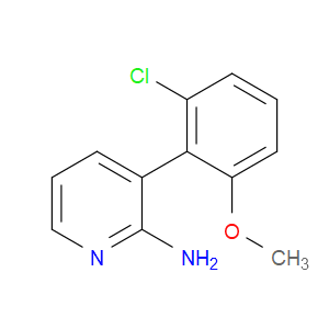 3-(2-Chloro-6-methoxyphenyl)-2-pyridinamine