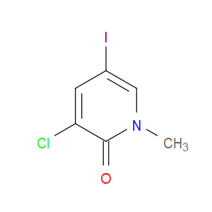 3-Chloro-5-iodo-1-methyl-2(1H)-pyridinone