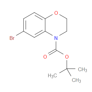 1,1-Dimethylethyl 6-bromo-2,3-dihydro-4H-1,4-benzoxazine-4-carboxylate