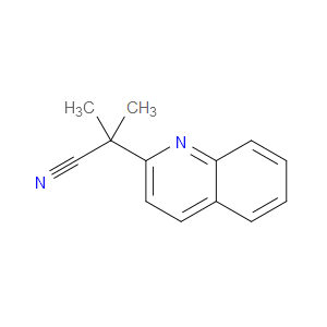 α,α-Dimethyl-2-quinolineacetonitrile
