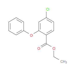 ethyl 4-chloro-2-phenoxybenzoate