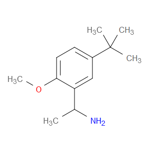 5-(1,1-Dimethylethyl)-2-methoxy-α-methylbenzenemethanamine
