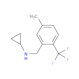 N-Cyclopropyl-5-methyl-2-(trifluoromethyl)benzenemethanamine