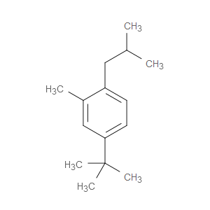 4-(1,1-Dimethylethyl)-2-methyl-1-(2-methylpropyl)benzene