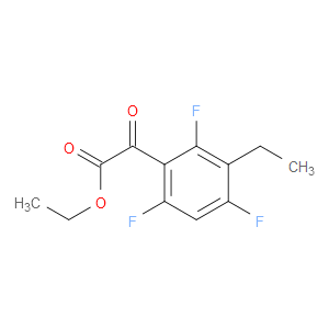ethyl 2-(3-ethyl-2,4,6-trifluorophenyl)-2-oxoacetate