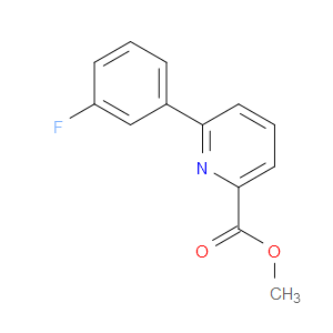 Methyl 6-(3-fluorophenyl)-2-pyridinecarboxylate