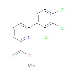 Methyl 6-(2,3,4-trichlorophenyl)-2-pyridinecarboxylate