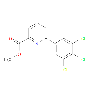 Methyl 6-(3,4,5-trichlorophenyl)-2-pyridinecarboxylate