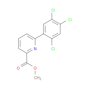 Methyl 6-(2,4,5-trichlorophenyl)-2-pyridinecarboxylate