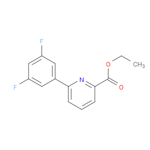 Ethyl 6-(3,5-difluorophenyl)-2-pyridinecarboxylate