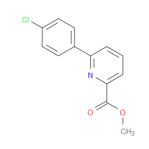 Methyl 6-(4-chlorophenyl)-2-pyridinecarboxylate