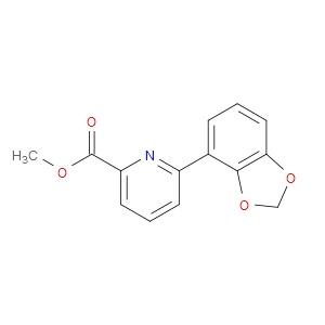 Methyl 6-(1,3-benzodioxol-4-yl)-2-pyridinecarboxylate