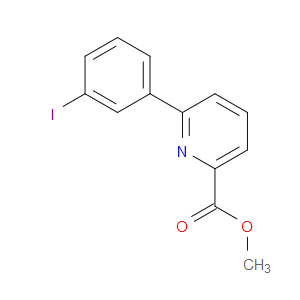 Methyl 6-(3-iodophenyl)-2-pyridinecarboxylate