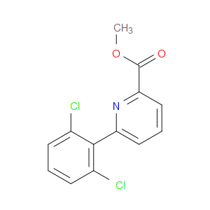 Methyl 6-(2,6-dichlorophenyl)-2-pyridinecarboxylate
