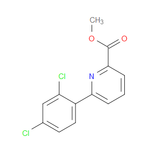 Methyl 6-(2,4-dichlorophenyl)-2-pyridinecarboxylate
