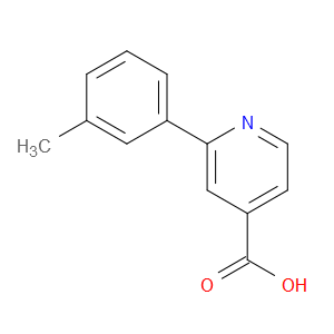 2-(3-Methylphenyl)-4-pyridinecarboxylic acid