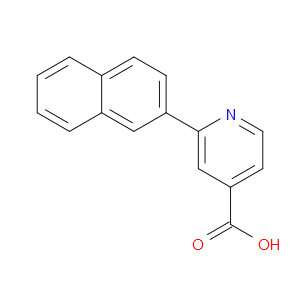 2-(2-Naphthalenyl)-4-pyridinecarboxylic acid