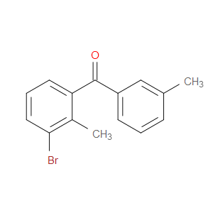 Methanone, (3-bromo-2-methylphenyl)(3-methylphenyl)-