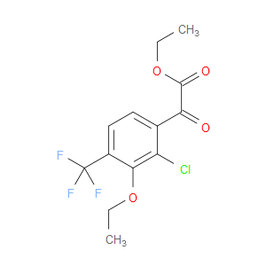 ethyl 2-(2-chloro-3-ethoxy-4-(trifluoromethyl)phenyl)-2-oxoacetate