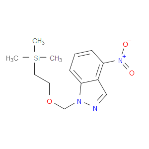 4-nitro-1-((2-(trimethylsilyl)ethoxy)methyl)-1H-indazole